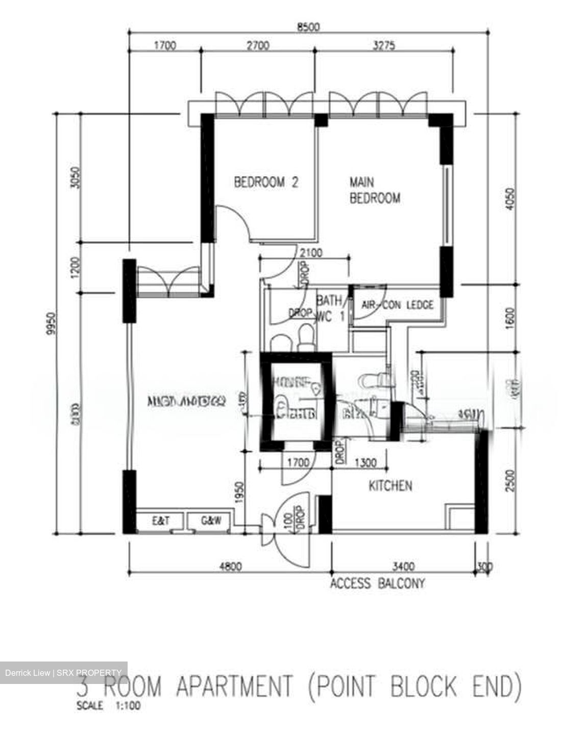 Blk 26D Membina Court (Bukit Merah), HDB 3 Rooms #606399741